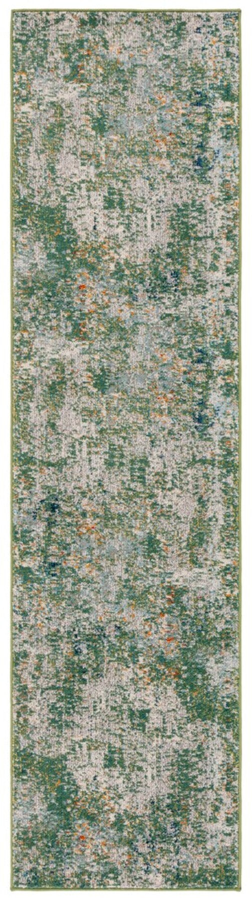 Safavieh Madison 453 Power Loomed Modern Rug Green / Blue 9' x 12'
