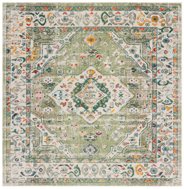 Safavieh Madison 468 Power Loomed Transitional Rug Sage / Ivory 9' x 12'
