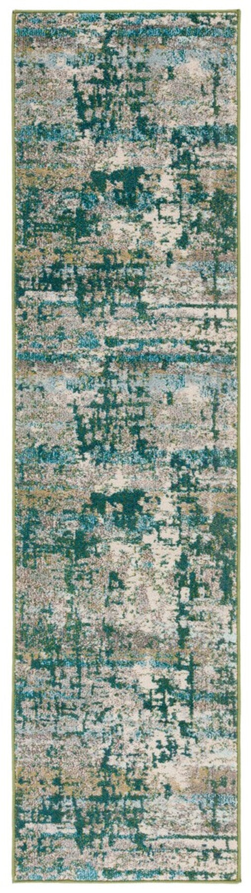 Safavieh Madison 469 Power Loomed Modern Rug Sage / Rust 9' x 12'