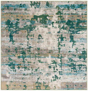 Safavieh Madison 469 Power Loomed Modern Rug Green / Beige 9' x 12'