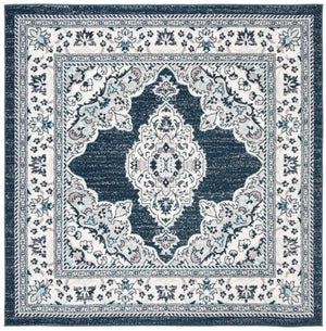 Safavieh Madison 506 Power Loomed TRADITIONAL Rug Cream / Navy MAD506N-3