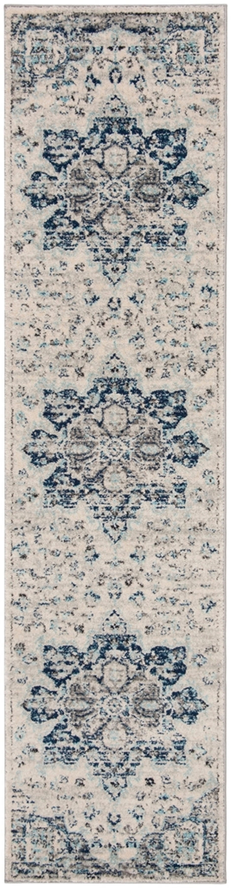 Safavieh Madison 921 Power Loomed Transitional Rug Ivory / Navy MAD921N-4