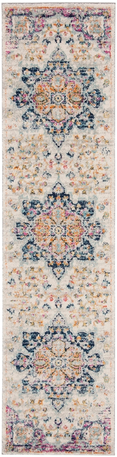 Safavieh Madison 921 Power Loomed Transitional Rug Ivory / Fuchsia MAD921R-4