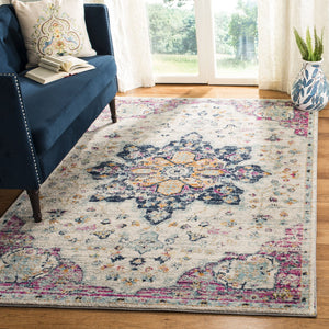 Safavieh Madison 921 Power Loomed Transitional Rug Ivory / Fuchsia MAD921R-4