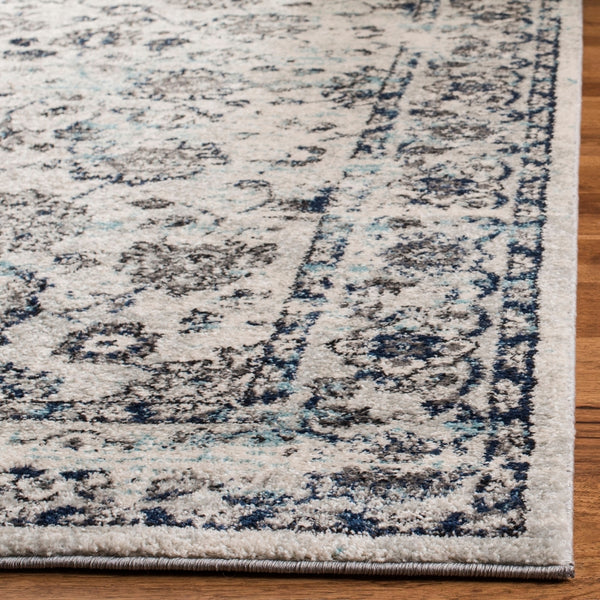 Safavieh Madison 923 Power Loomed Transitional Rug Light Grey / Blue MAD923F-4