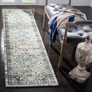 Safavieh Madison 924 Power Loomed Transitional Rug Light Grey / Blue MAD924F-4