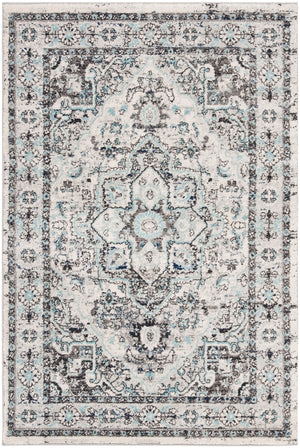 Safavieh Madison 924 Power Loomed Transitional Rug Light Grey / Blue MAD924F-4