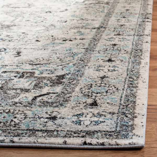 Safavieh Madison 924 Power Loomed Transitional Rug Light Grey / Blue MAD924F-4