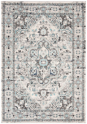 Safavieh Madison 924 Power Loomed Transitional Rug Light Grey / Blue MAD924F-4