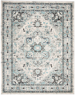 Safavieh Madison 924 Power Loomed Transitional Rug Light Grey / Blue MAD924F-4