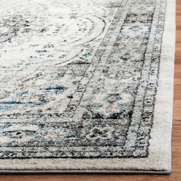 Safavieh Madison 926 Power Loomed Transitional Rug Light Grey / Blue MAD926F-28