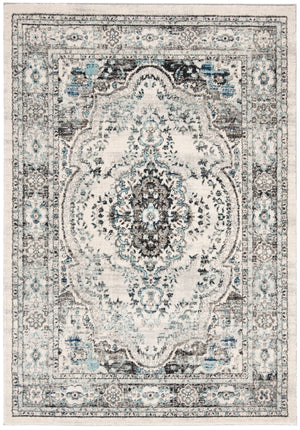 Safavieh Madison 926 Power Loomed Transitional Rug Light Grey / Blue MAD926F-28