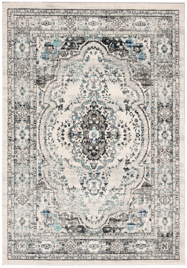 Safavieh Madison 926 Power Loomed Transitional Rug Light Grey / Blue MAD926F-28