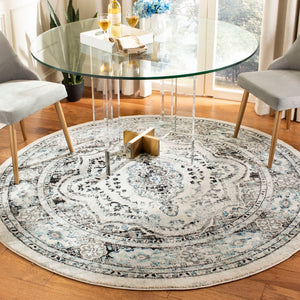 Safavieh Madison 926 Power Loomed Transitional Rug Light Grey / Blue MAD926F-28