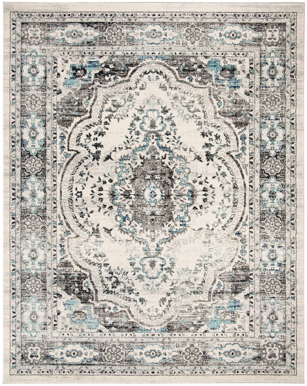 Safavieh Madison 926 Power Loomed Transitional Rug Light Grey / Blue MAD926F-28