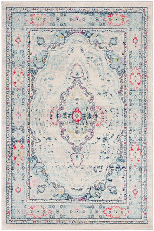 Safavieh Madison 926 Power Loomed Transitional Rug Light Grey / Fuchsia MAD926R-4