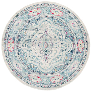 Safavieh Madison 926 Power Loomed Transitional Rug Light Grey / Fuchsia MAD926R-4