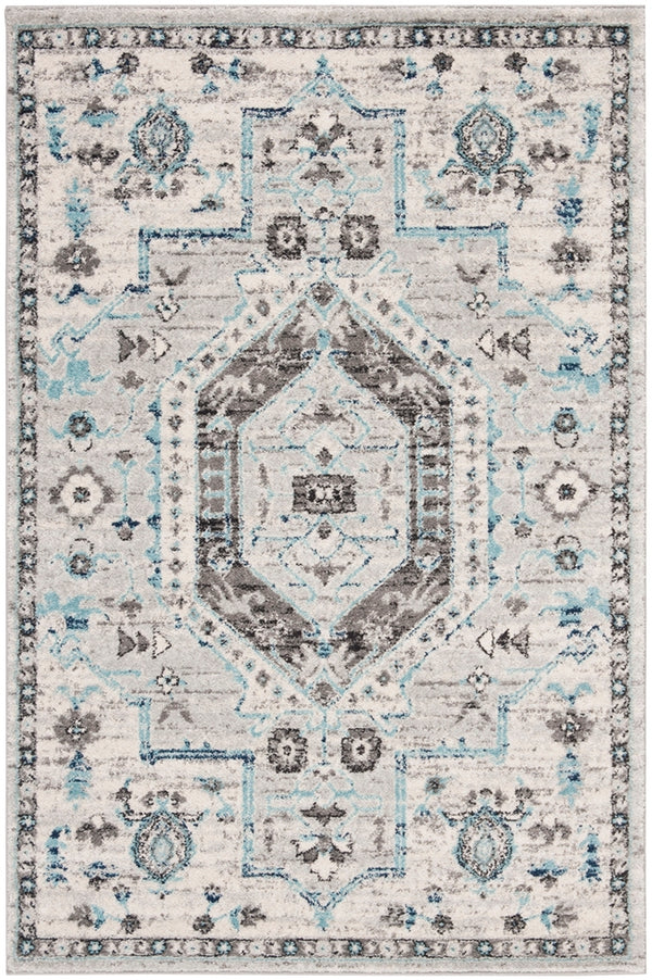 Safavieh Madison 928 Power Loomed Transitional Rug Grey / Dark Grey MAD928F-4
