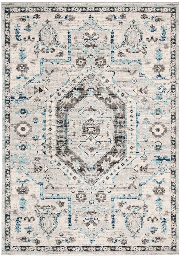 Safavieh Madison 928 Power Loomed Transitional Rug Grey / Dark Grey MAD928F-4