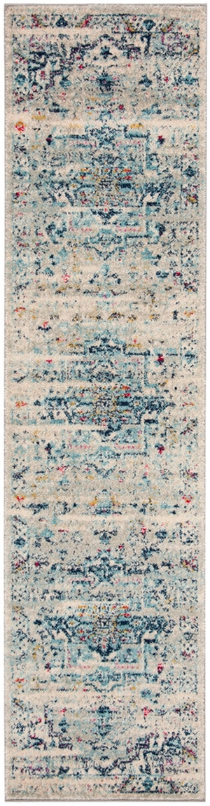 Safavieh Madison 929 Power Loomed Transitional Rug Light Grey / Fuchsia MAD929F-28