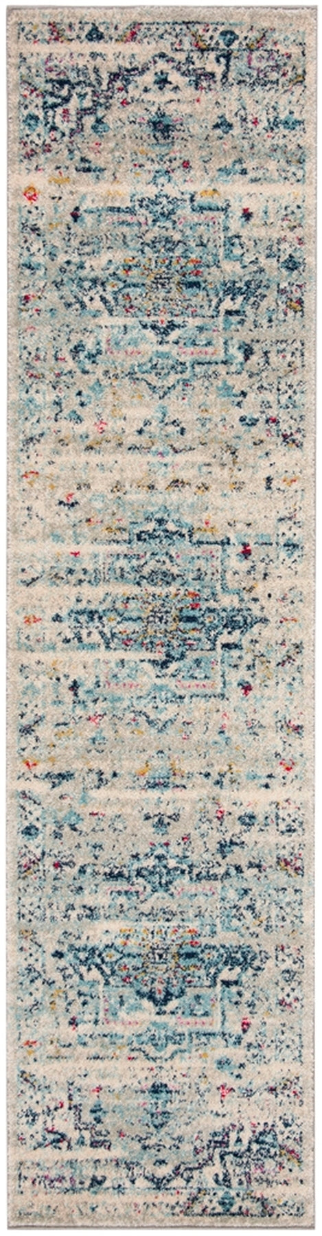 Safavieh Madison 929 Power Loomed Transitional Rug Light Grey / Fuchsia MAD929F-28