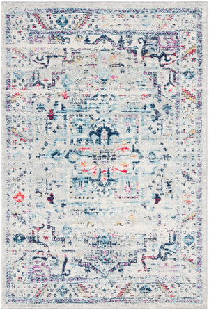 Safavieh Madison 929 Power Loomed Transitional Rug Light Grey / Fuchsia MAD929F-28