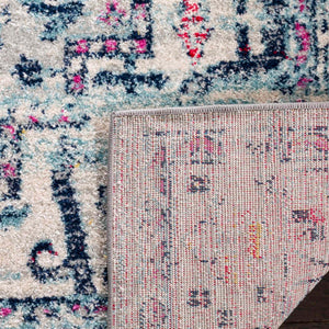 Safavieh Madison 929 Power Loomed Transitional Rug Light Grey / Fuchsia MAD929F-28