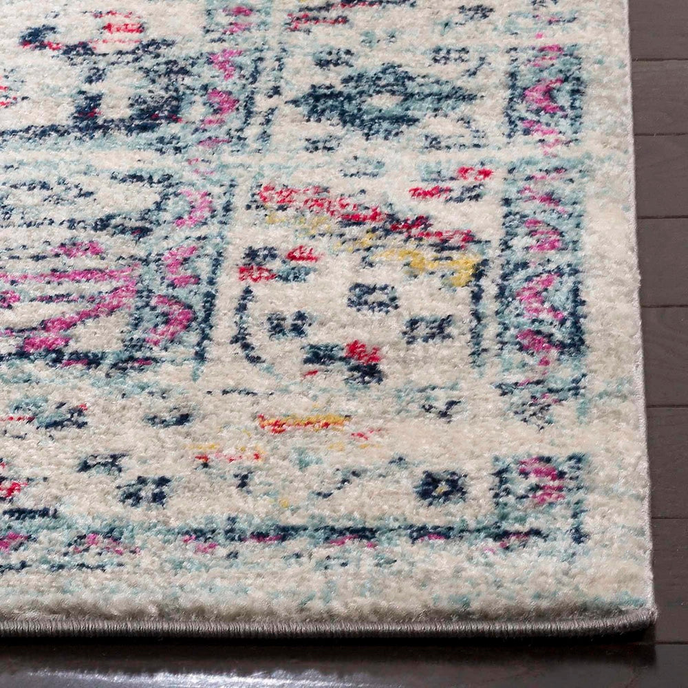 Safavieh Madison 929 Power Loomed Transitional Rug Light Grey / Fuchsia MAD929F-28
