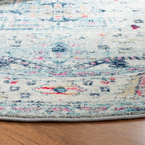 Safavieh Madison 929 Power Loomed Transitional Rug Light Grey / Fuchsia MAD929F-28