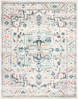 Safavieh Madison 929 Power Loomed Transitional Rug Light Grey / Fuchsia MAD929F-28