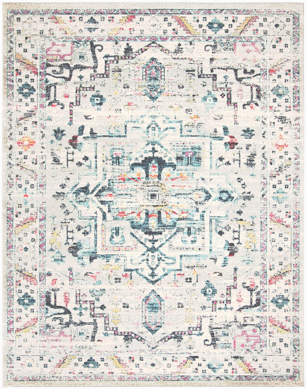 Safavieh Madison 929 Power Loomed Transitional Rug Light Grey / Fuchsia MAD929F-28