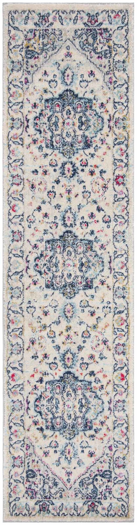 Safavieh Madison 930 Power Loomed Transitional Rug Navy / Fuchsia MAD930N-6