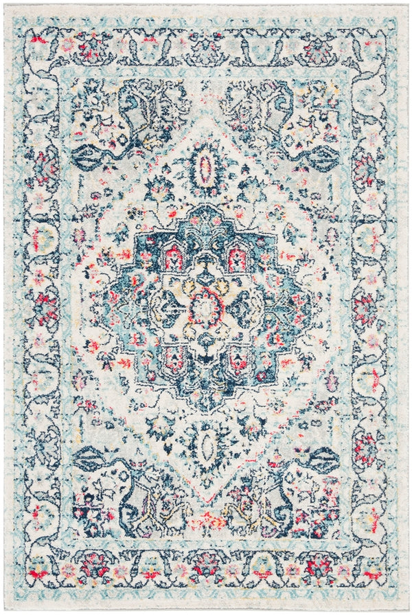 Safavieh Madison 930 Power Loomed Transitional Rug Navy / Fuchsia MAD930N-6