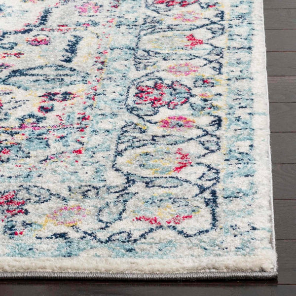 Safavieh Madison 930 Power Loomed Transitional Rug Navy / Fuchsia MAD930N-6