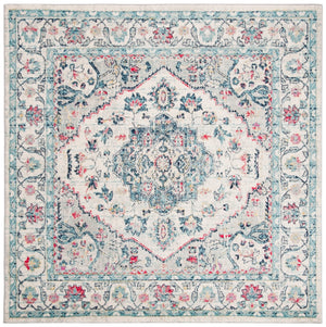 Safavieh Madison 930 Power Loomed Transitional Rug Navy / Fuchsia MAD930N-6