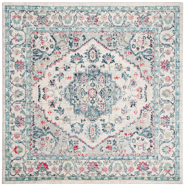 Safavieh Madison 930 Power Loomed Transitional Rug Navy / Fuchsia MAD930N-6