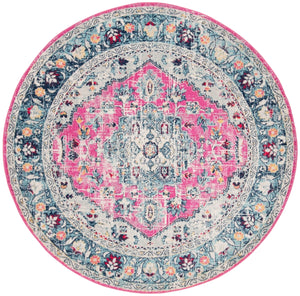 Safavieh Madison 930 Power Loomed Transitional Rug Fuchsia / Aqua MAD930R-7SQ