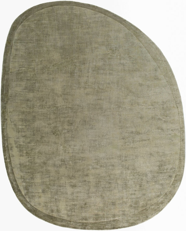 Livabliss Marcella Hand Loomed Viscose Accent Rug Lustrous Low Pile for Entryway or Bath Goldenrod, Must 8' x 10' MAE2310-810