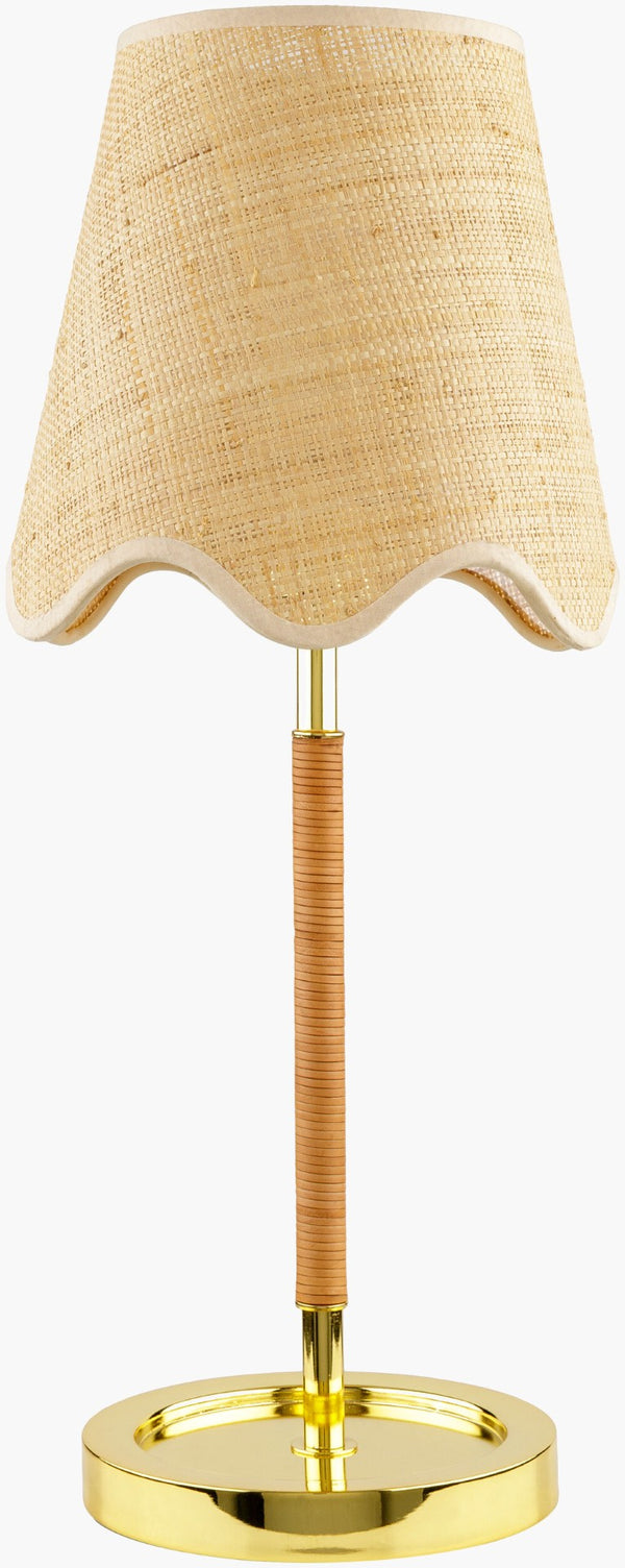 Livabliss Magda Jute Woven Shade Iron Base Table Lamp for Bohemian Modern Living Spaces MAG-003