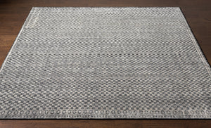 Malaga MAG-2300 8' x 10' Handmade Rug MAG2300-810  Ivory, Black, Medium Gray Surya