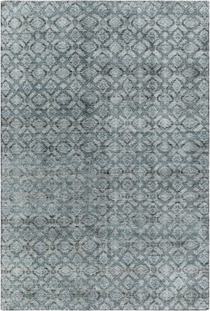 Surya Malaga Handmade 2' X 3' Wool Rug – Elegant Low Pile, Durable & Timeless Design For Modern Homes Ink Blue Wool,Polyester Mag2302-23