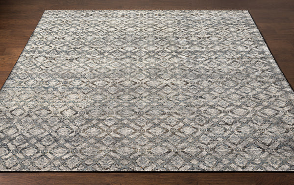 Malaga MAG-2302 8' x 10' Handmade Rug MAG2302-810  Ink Blue, Denim, Light Sage, Light Olive, Dark Brown Surya