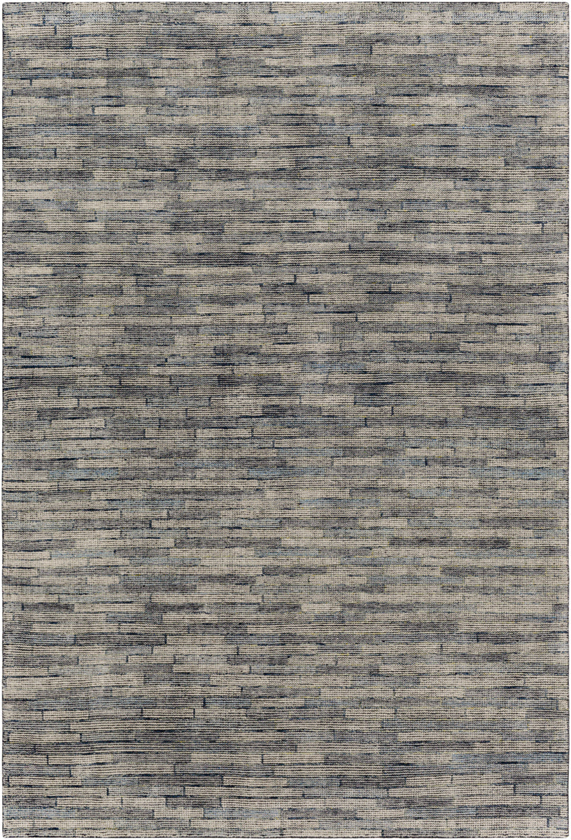 Malaga MAG-2303 6' x 9' Handmade Rug MAG2303-69  Ink Blue, Denim, Light Sage, Light Olive Surya
