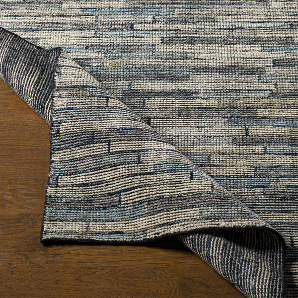 Malaga MAG-2303 8' x 10' Handmade Rug MAG2303-810  Ink Blue, Denim, Light Sage, Light Olive Surya