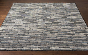 Malaga MAG-2303 8' x 10' Handmade Rug MAG2303-810  Ink Blue, Denim, Light Sage, Light Olive Surya