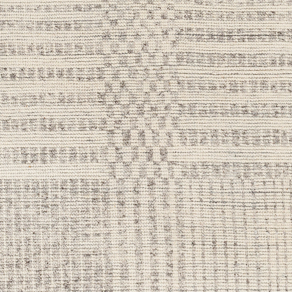 Malaga MAG-2305 8'10" x 12' Handmade Rug MAG2305-81012  Light Gray, Black, Charcoal, Metallic Silver Surya