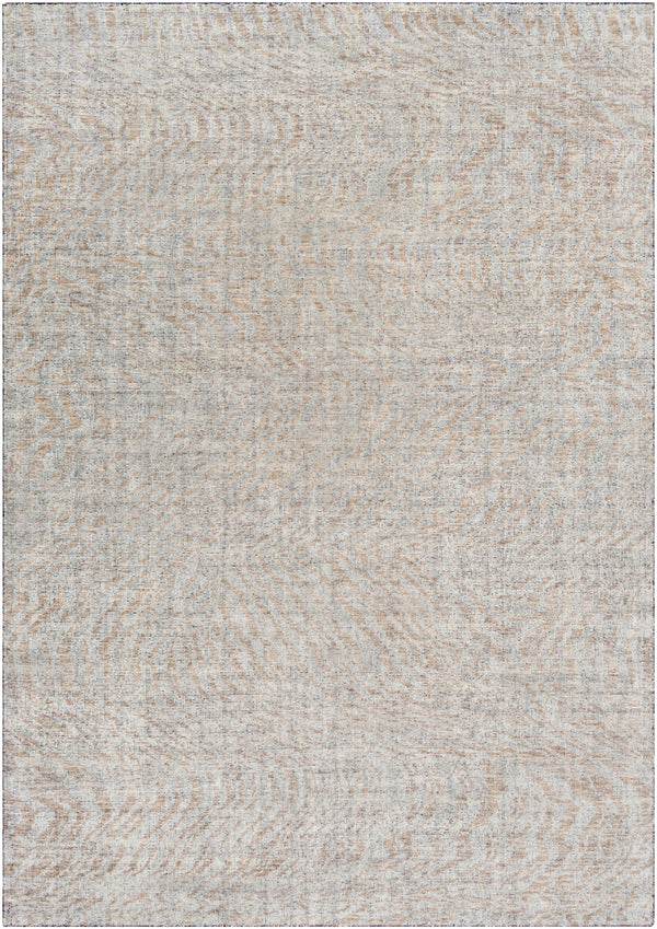 Malaga MAG-2306 8'10" x 12' Handmade Rug MAG2306-81012  Ivory, Black, Medium Brown, Dark Brown Surya