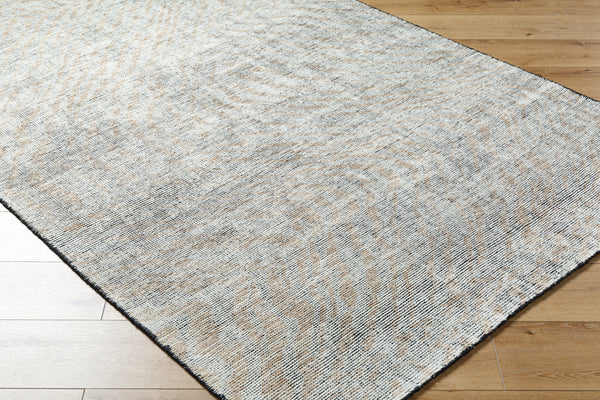 Malaga MAG-2306 8'10" x 12' Handmade Rug MAG2306-81012  Ivory, Black, Medium Brown, Dark Brown Surya