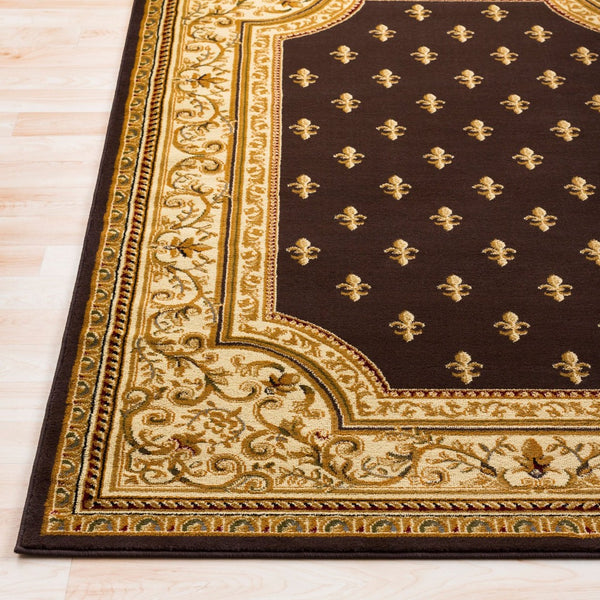 Livabliss Marash Traditional Medallion Polypropylene Area Rug Woven in Turkey for Living Rooms MAH4605-93126