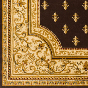 Livabliss Marash Traditional Medallion Polypropylene Area Rug Woven in Turkey for Living Rooms MAH4605-93126